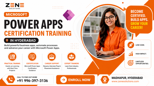 Microsoft Power Apps Certification Training in Hyderabad